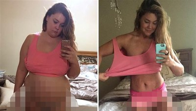 Transformasi Tubuh Ibu 2 Anak Setelah Sukses Turunkan Berat Badan 56 Kg