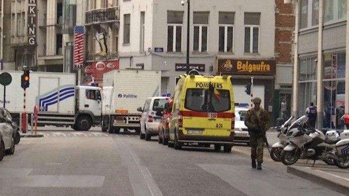 Seorang Pria di Brussels Dikepung karena Mencurigakan