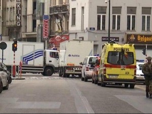 Seorang Pria di Brussels Dikepung karena Mencurigakan
