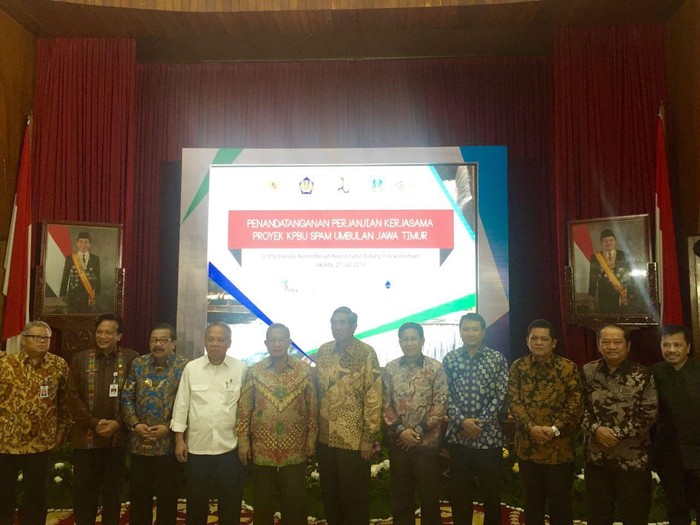PT PII Jamin Proyek Sistem Penyediaan Air Minum Umbulan