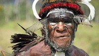 Suku Dani mendiami kawasan sekitar Pegunungan Jayawijaya sampai wilayah Wamena. Mereka terkenal dengan tari perang dan memiliki mumi (Randy/detikTravel)