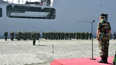 TNI dan Tentera Malaysia Latihan Gabungan Bersama