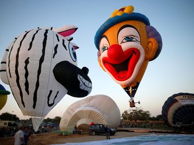 Kemeriahan Festival Balon Raksasa di Israel
