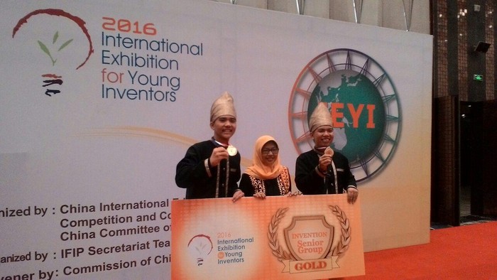 Buat Alat Pendeteksi Udara, 2 Siswa Tarakan Raih Emas di Ajang Penemu Muda