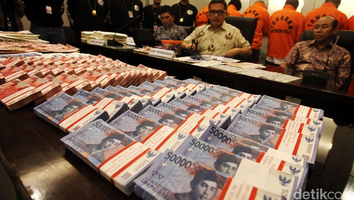 Bareskrim Bekuk Jaringan Uang Palsu yang Dikendalikan Napi