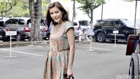 Olga saat ditemui di kawasan Sudirman, Jakarta Pusat pada Kamis (21/7/2016). Pool/Noel/detikFoto.