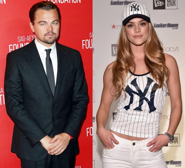 Nina pun sempat dekat dengan Leonardo DiCaprio. Tapi lagi-lagi cinta tak berpihak padanya karena hubungan keduanya tak berlangsung lama.  Foto: Getty Images