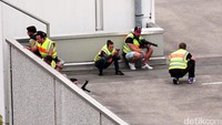 Polisi Jerman mencari pelaku penembakan. Marc Mueller/Reuters/detikFoto.