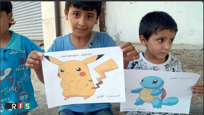 Saat Pokemon Go Jadi Kampanye untuk Selamatkan Anak-anak di Suriah