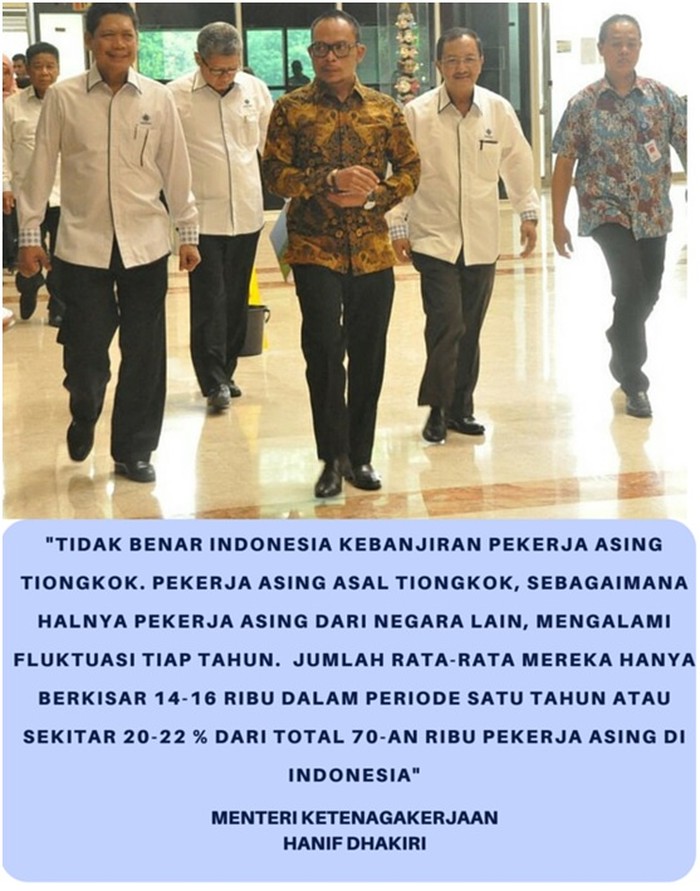 Benarkah 10 Juta Pekerja Asal Tiongkok Akan Masuk Indonesia?