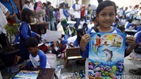 Mengusung tema 1000 gambar Sunda Kelapa dari Anak Indonesia dalam acara Maritime Arts ini berkat kerjasama Yayasan Belantara Budaya Indonesia, Gerakan Pemuda Maritim Indonesia dan Kemenko Bidang Maritim. 