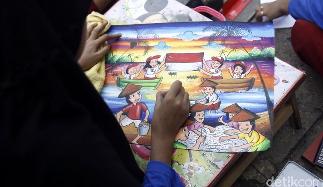 1000 Gambar  Sunda Kelapa di Hari  Anak  Nasional 