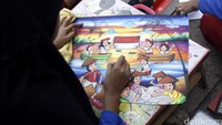 Acara ini mengusung tema 1000 gambar Sunda Kelapa dari Anak Indonesia.