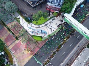 Pindah Rute dari Monas ke Kuningan Tak Bikin Kecewa
