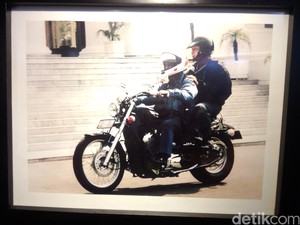 Kisah Habibie, Naik Motor Harley Memboncengkan Presiden Soeharto