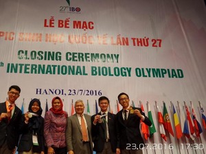 Pelajar Indonesia Raih Medali Emas di Olimpiade Biologi di Vietnam