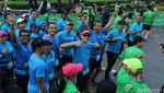 Sandiaga Uno Bersama Komunitas Jakarta Berlari