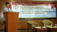 Wakil Ketua MPR RI Hidayat Nur Wahid menyampaikan hal itu dalam acara Sosialisasi Empat Pilar MPR RI untuk anggota legislatif dan pimpinan wilayah Partai Keadilan Sejahtera (PKS) se-Sulawesi, Sabtu (23/7) di Jakarta. Istimewa.