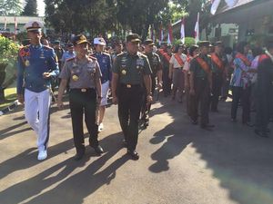 Kapolri dan Panglima TNI Kompak di Magelang, Cek Bareng Praspa TNI-Polri
