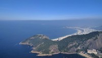 Sugarloaf Montain menjadi salah satu ikon Rio de Janiero. Pemandangan dari puncak benar-benar indah. Bahkan konon termasuk pemandangan yang paling indah di dunia. detikTravel pun datang ke sana kala mengikuti acara Exploring Rio with Google beberapa waktu lalu (Ken Yunita/detikTravel)