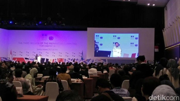 JK Berharap Prepcom3 Hasilkan Keputusan Masalah Pemukiman di Perkotaan