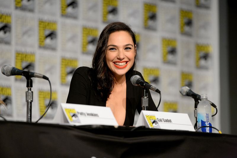 SAN DIEGO, CA - JULY 23:  Actress Gal Gadot attends the Warner Bros Presentation during Comic-Con International 2016 at San Diego Convention Center on July 23, 2016 in San Diego, California.  (Photo by Kevin Winter/Getty Images)