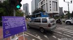 Uji Coba Kendaraan Ganjil Genap di Jakarta