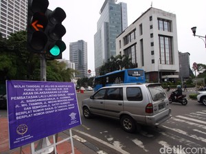 Jangan Lupa! Hari Ini Ganjil-Genap Diberlakukan, Pelanggar Akan Ditilang