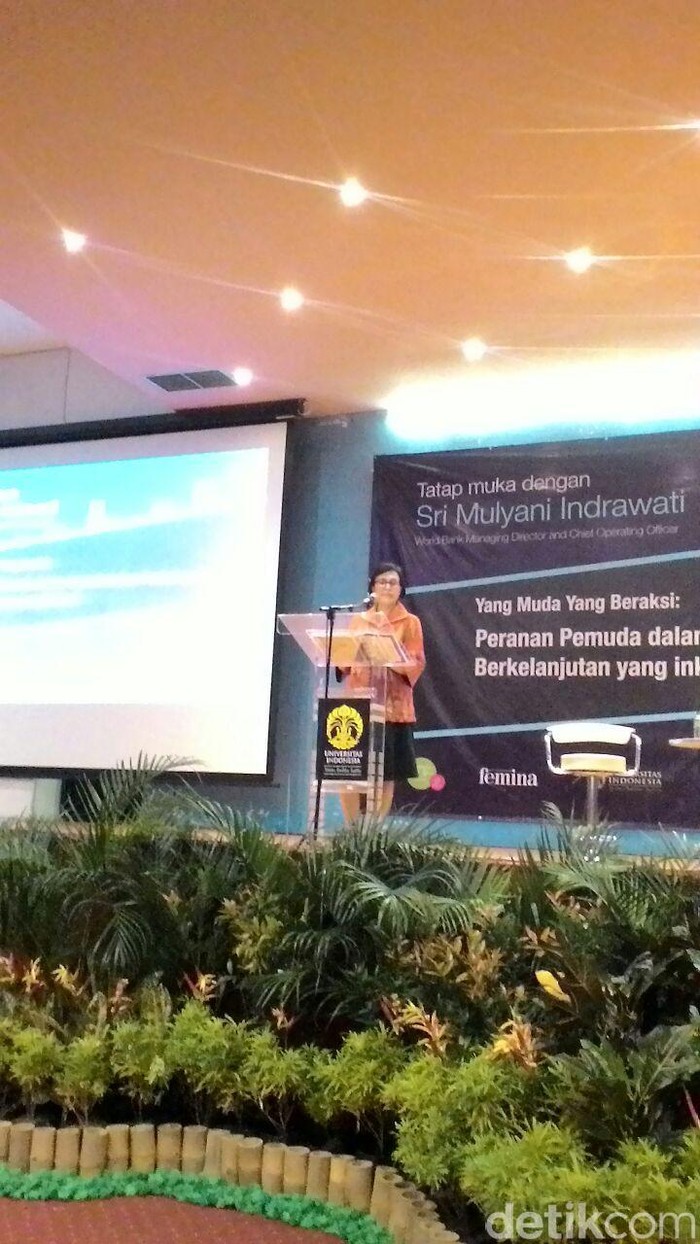 Pulang Kampung, Ini Pesan dari Sri Mulyani untuk Mahasiswa Baru UI