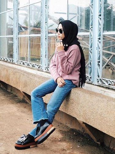 Foto Tren Jeans  Rumbai yang Kini Diterapkan Selebriti 