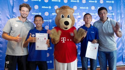 Allianz Junior Football Camp Kirim 2 Anak Indonesia ke Jerman