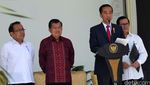 Jokowi Umumkan Reshuffle Kabinet