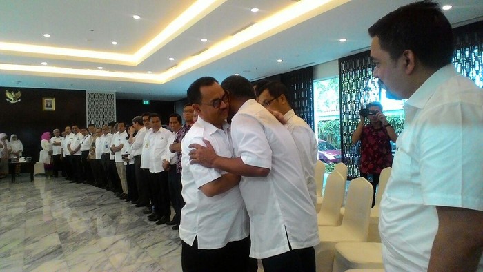 Diwarnai Isak Tangis, Sudirman Said Perpisahan dengan Pegawai ESDM