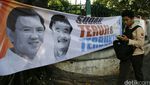 Spanduk Dukungan Ahok-Djarot