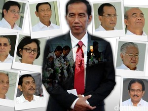 Dalam Dua Tahun, Jokowi Tiga Kali Rombak Kabinet