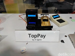 TopPay, Gantungan Kunci yang Bisa Bayar Parkir Otomatis