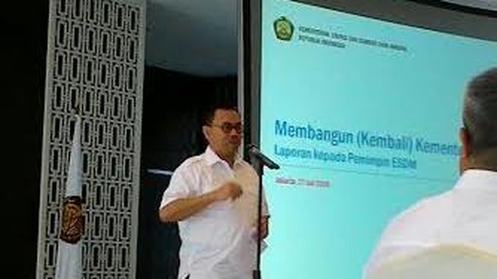 Jelang Reshuffle, Sudirman Said Kumpulkan Pejabat ESDM
