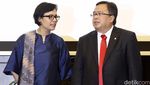 Sertijab Menkeu dari Bambang Brodjo ke Sri Mulyani