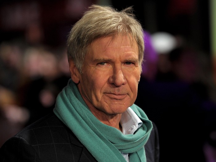 LONDON, ENGLAND - JANUARY 11:  Actor Harrison Ford attends the Morning Glory UK premiere at the Empire Leicester Square on January 11, 2011 in London, England.  (Photo by Ian Gavan/Getty Images)