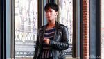Gaya #OOTD Tara Basro dengan Jaket Kulit