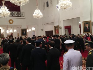 Menteri Mulai Berdatangan ke Istana Jelang Pelantikan Kabinet Baru
