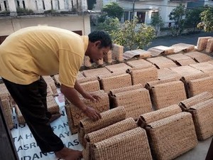 Tas Eceng Gondok Souvenir Prepcom 3 Hasil Produk UMKM Kebraon