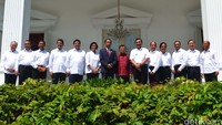 Reshuffle kabinet kembali dilakukan pada 27 Juli 2016. Partai Golkar dan Partai Amanat Nasional yang beralih mendukung Presiden Jokowi mendapat posisi menteri dalam perombakan kali ini. (Foto: Muhammad Iqbal).