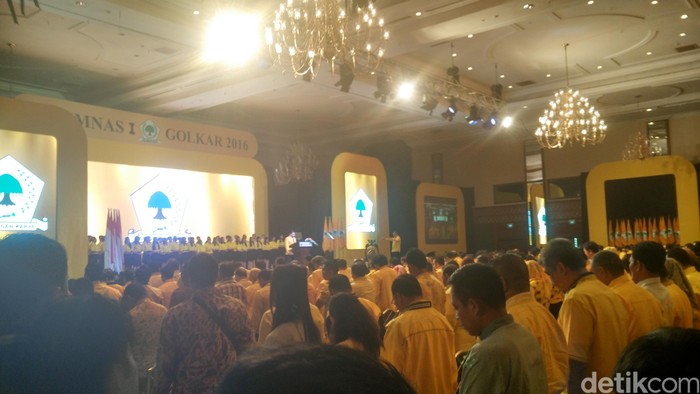 Saat Pak Jokowi Capres 2019 Menggema di Rapimnas Golkar