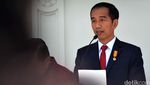 Jokowi Umumkan Reshuffle Kabinet