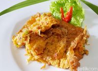 Resep masakan sederhana: telur berenda.