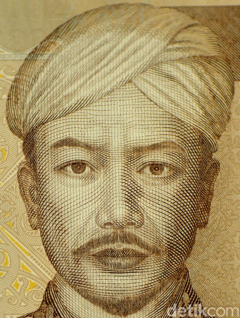 Pahlawan Pangeran Antasari Gambar pahlawan Pangeran Antasari dalam pecahan uang Rp 2.000