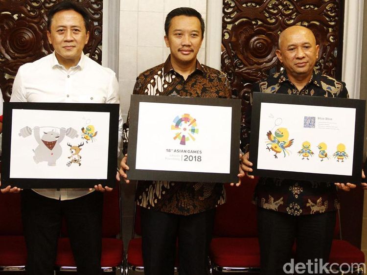Ini Dia Logo dan Maskot Baru Asian Games 2018