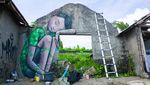 Mural-mural Hasil Para Seniman di Bali Street Art Festival 2016