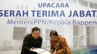 Sofyan Djalil menjadi Menteri Agraria. Sementara Bambang Brodjonegoro sebelumnya menjabat sebagai Menteri Keuangan.